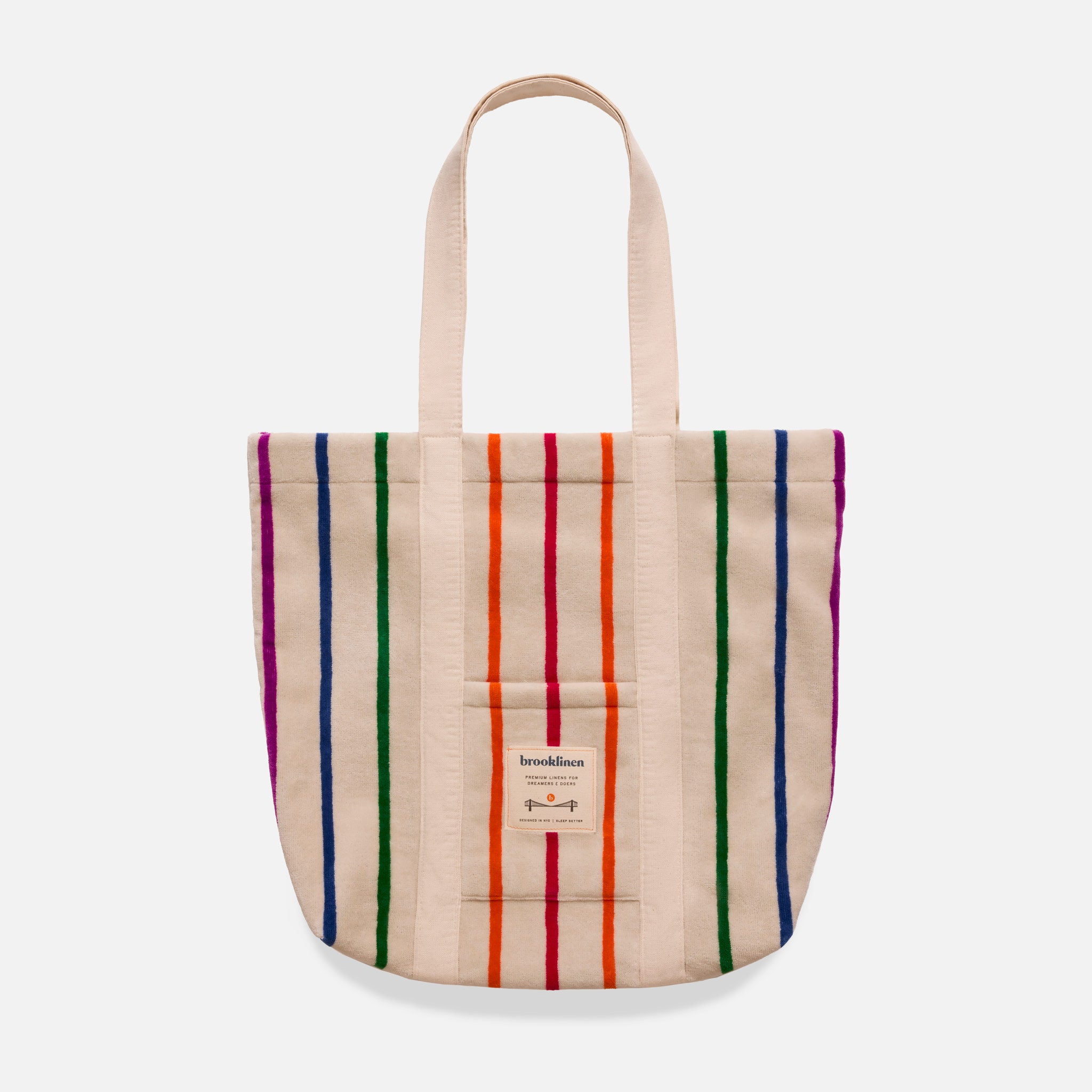 Surfside Stripe Terry Tote - Image 7