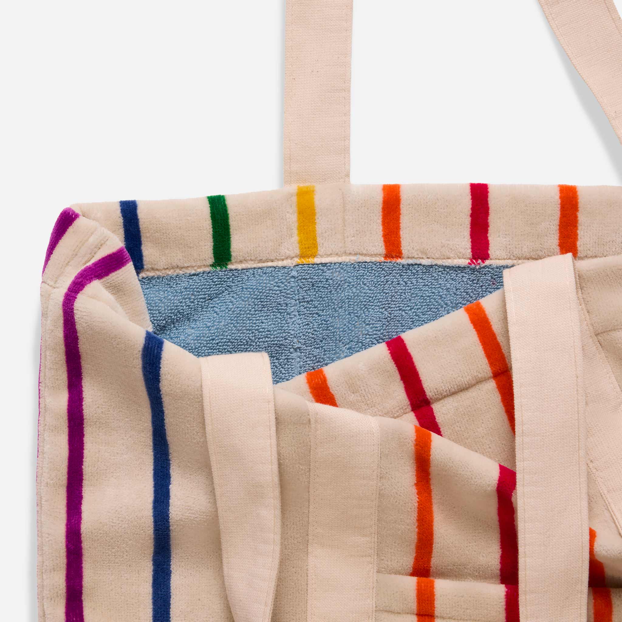 Surfside Stripe Terry Tote - Image 8