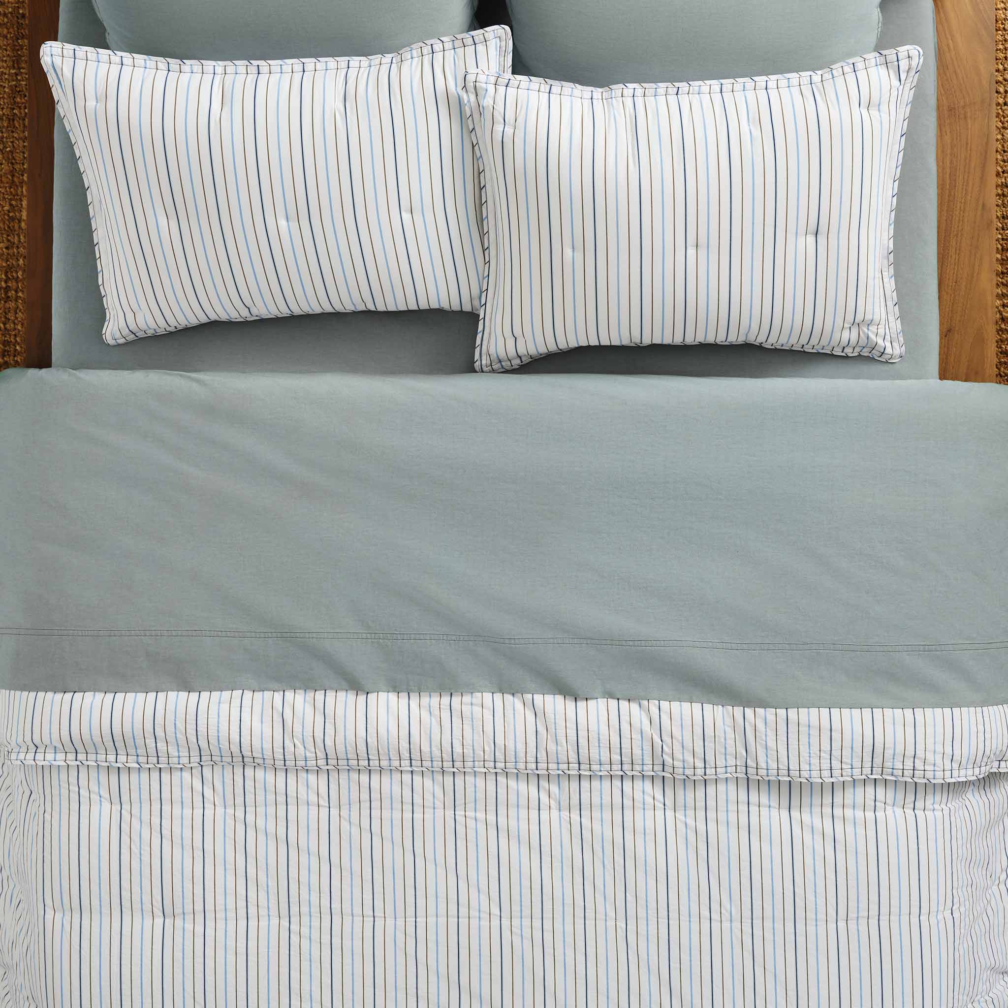 Washed Classic Percale Comforter Set - Image 27