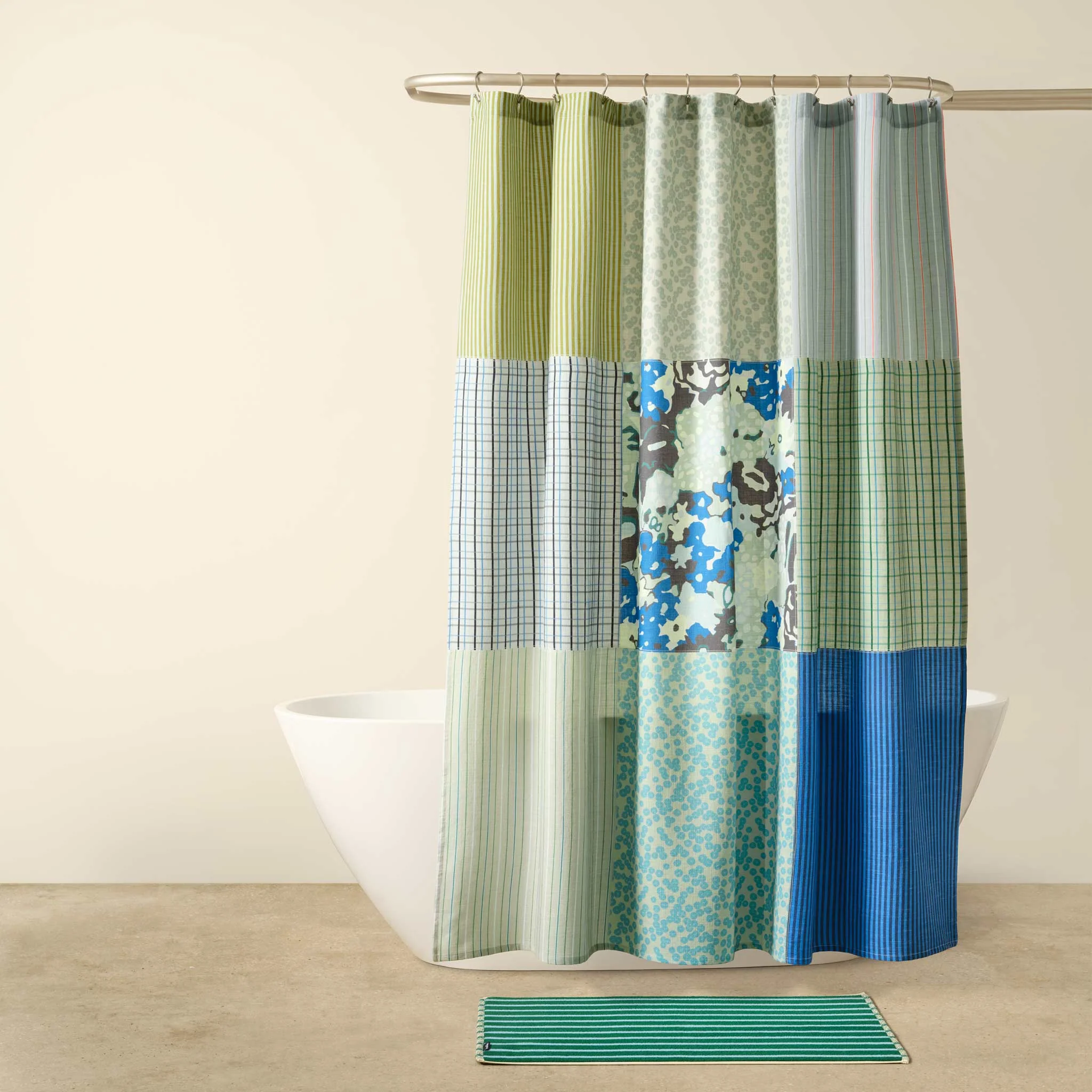 Patchwork Shower Curtain