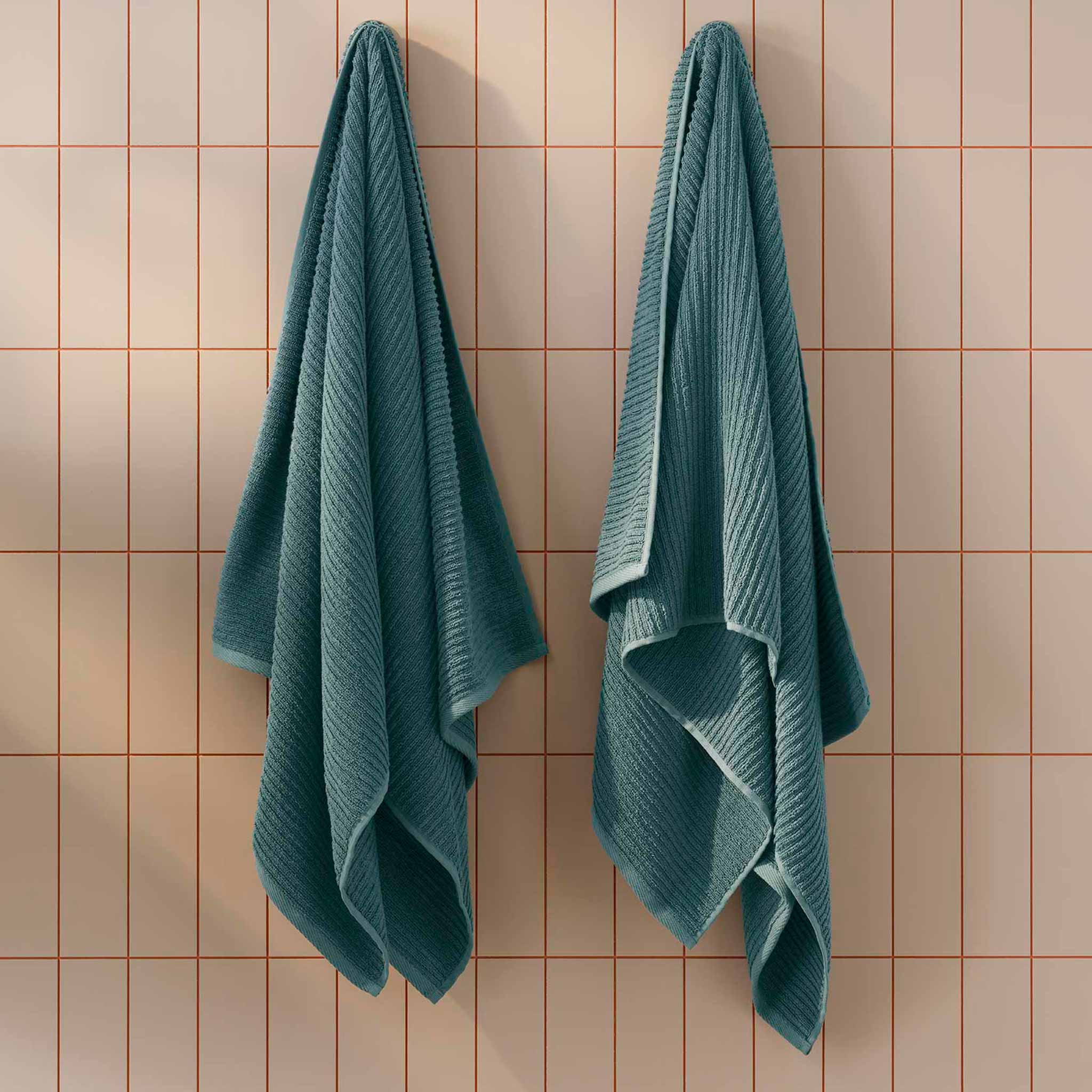 Ribbed Cotton TENCELâ„¢ Bath Towels Set of 2 - Image 15