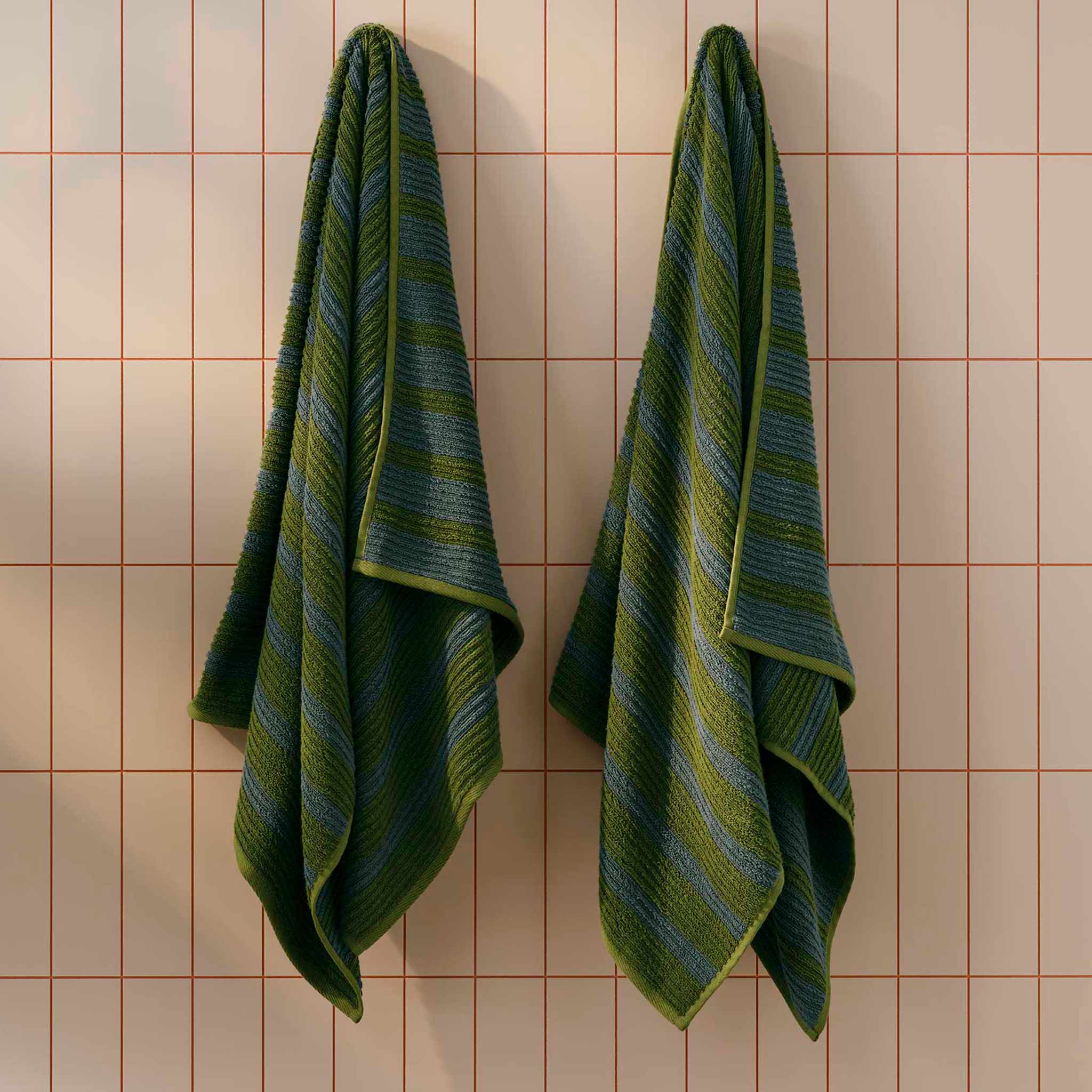 Ribbed Cotton TENCELâ„¢ Bath Towels Set of 2 - Image 18