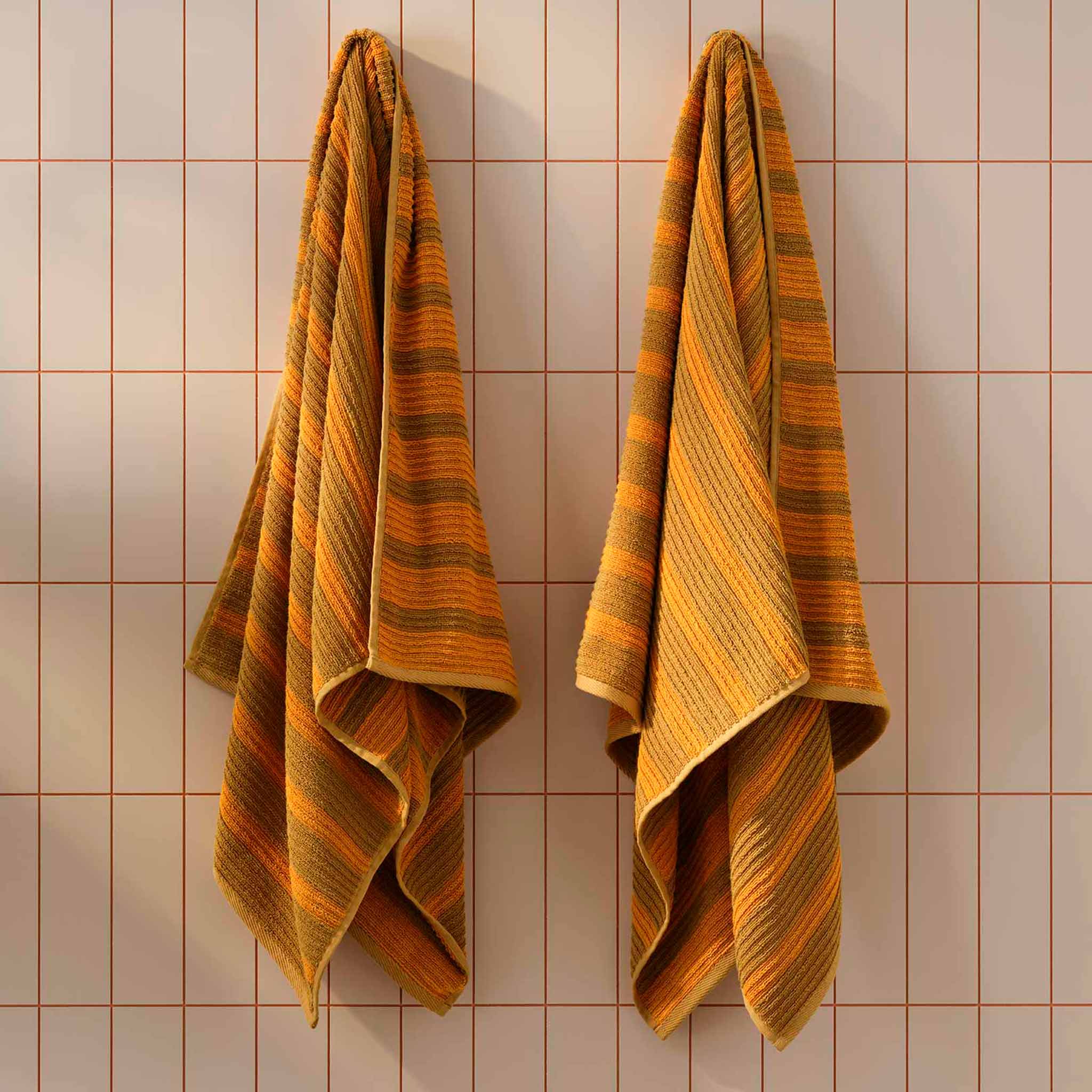 Ribbed Cotton TENCELâ„¢ Bath Towels Set of 2 - Image 19