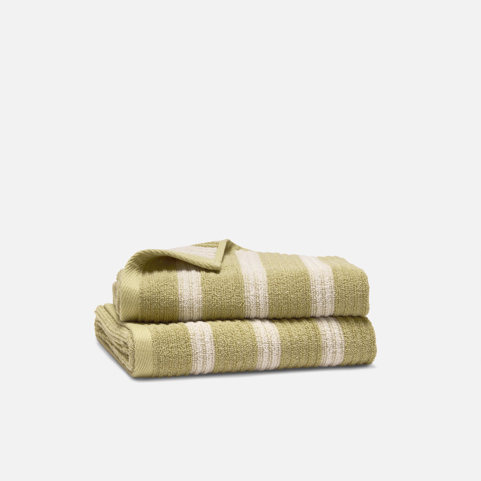 Ribbed Cotton TENCELâ„¢ Hand Towels Set of 2 - Image 7