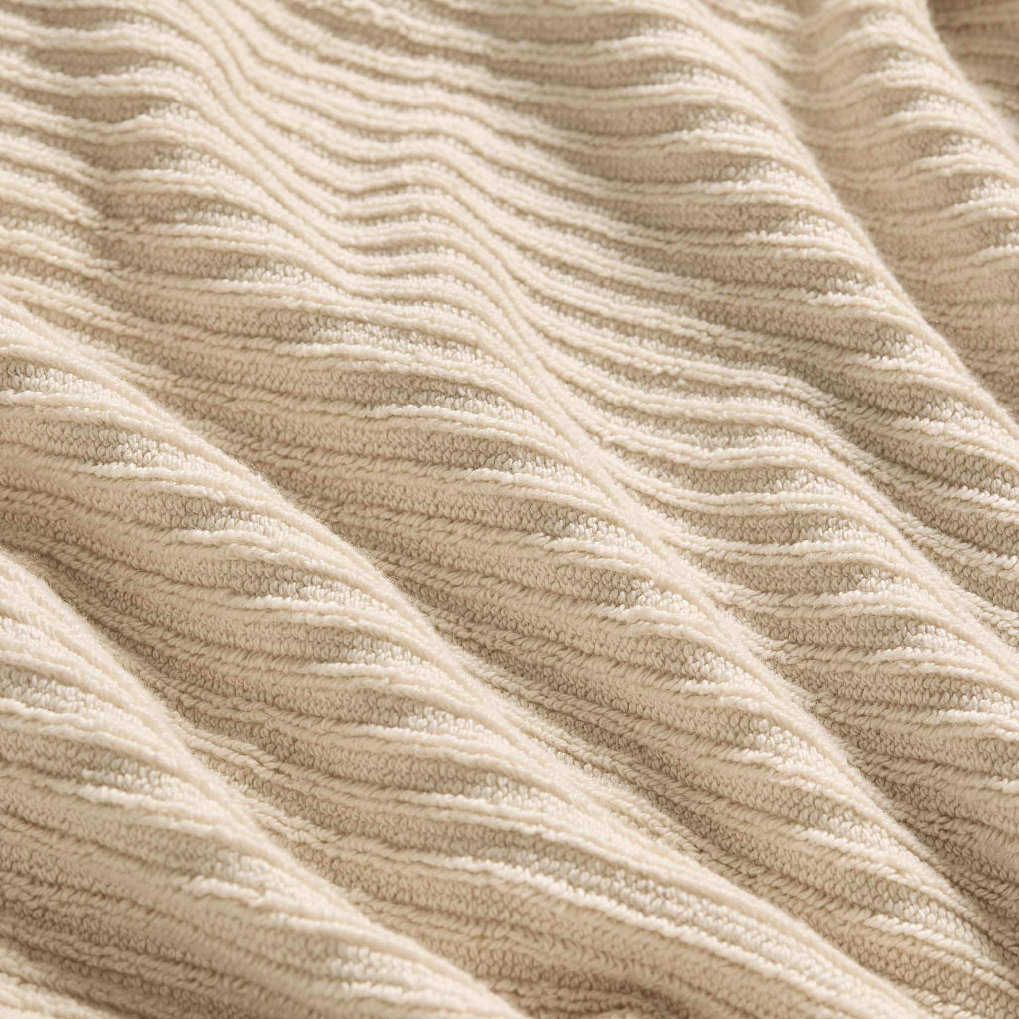 Ribbed Cotton TENCELâ„¢ Hand Towels Set of 2 - Image 10