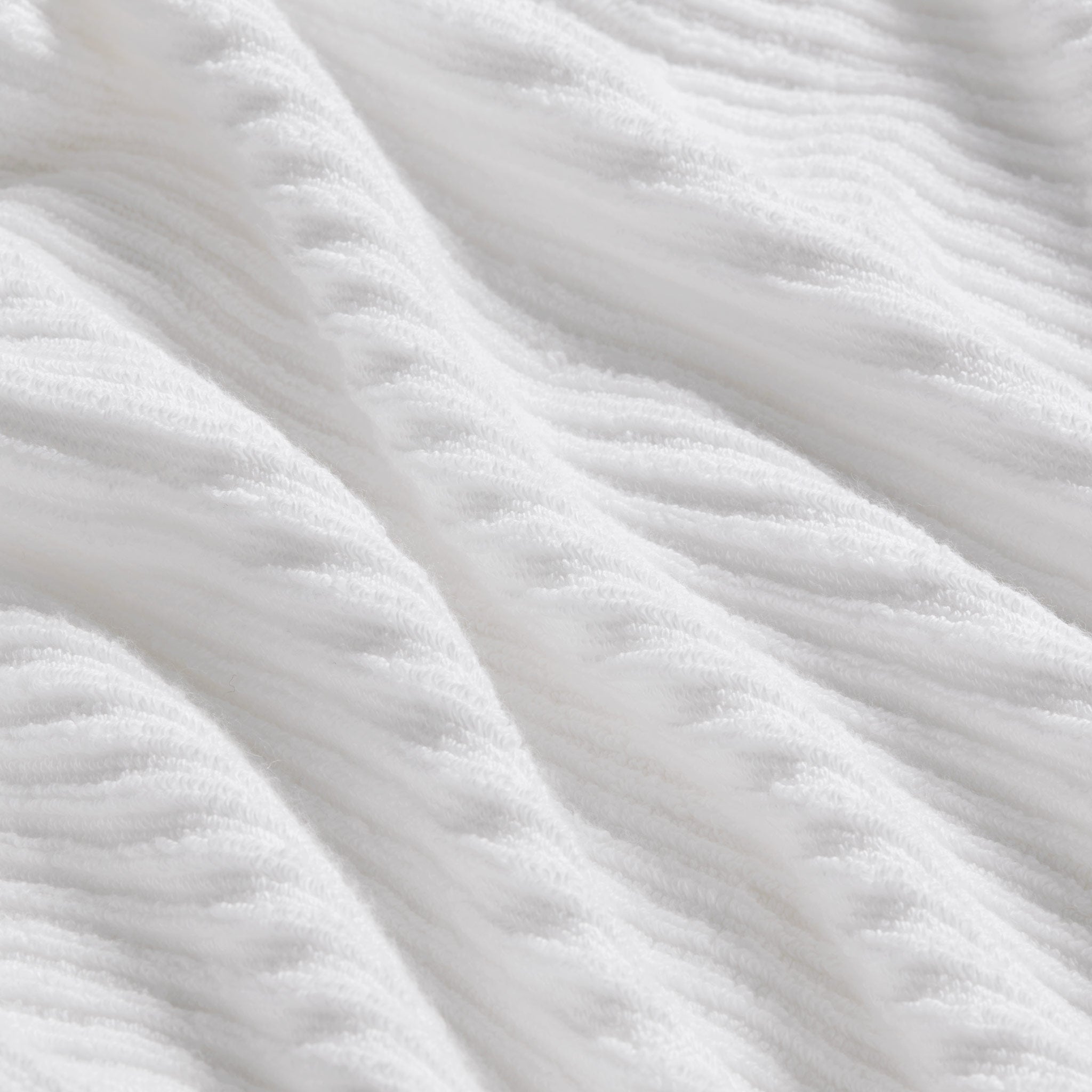 Ribbed Cotton TENCEL™ Set of 4 Bath Towel Bundle - Image 14