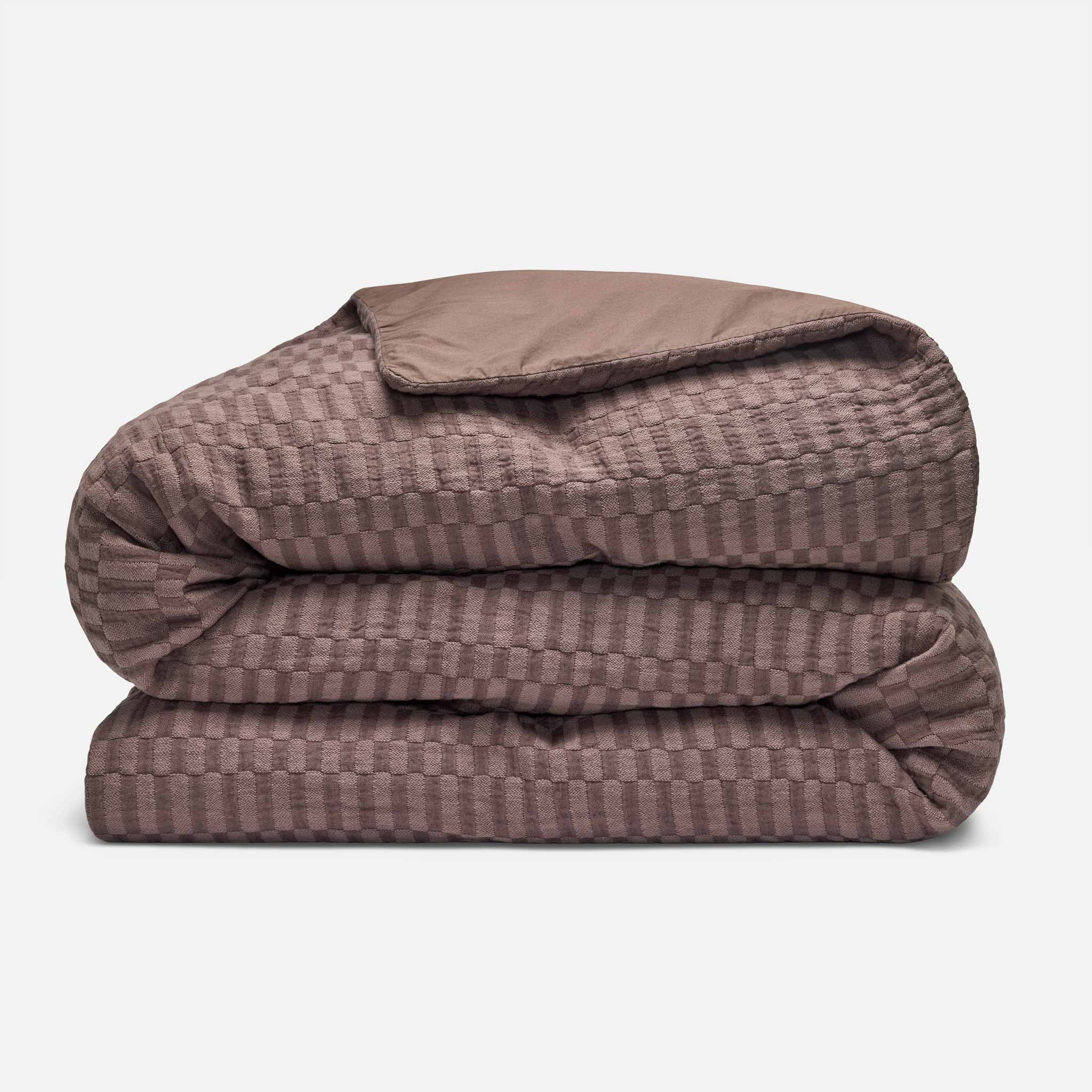 Woven Checkerboard Duvet Cover - Image 19