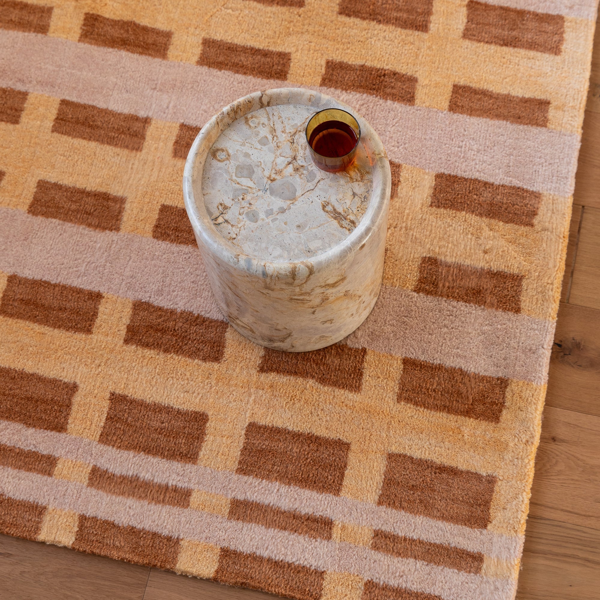 Cylinder Stone Side Table - Image 6
